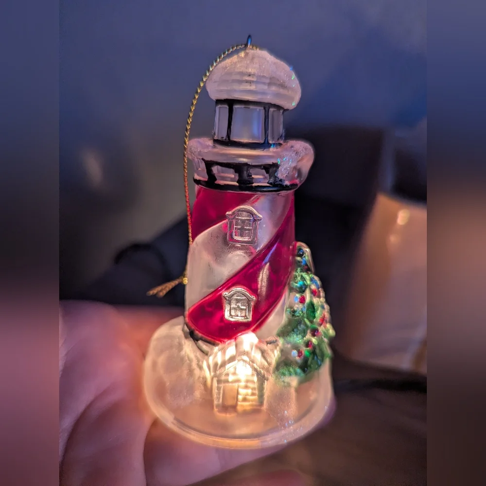 Nautical Light House 10 Count String Lights New Condition